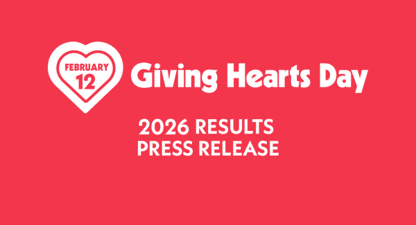 February 12, 2026 • Giving Hearts Day • 2026 Press Release