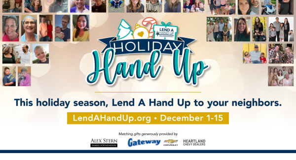 2023 Holiday Hand Up 3 Ways to Give Featured Fundraiser